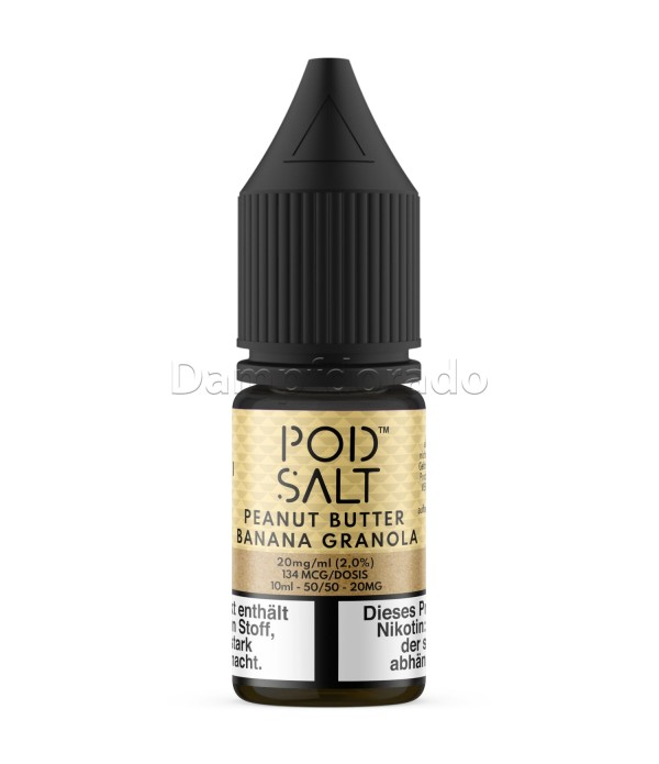 Liquid Peanut Butter Banana Granola - Pod Salt Nik...