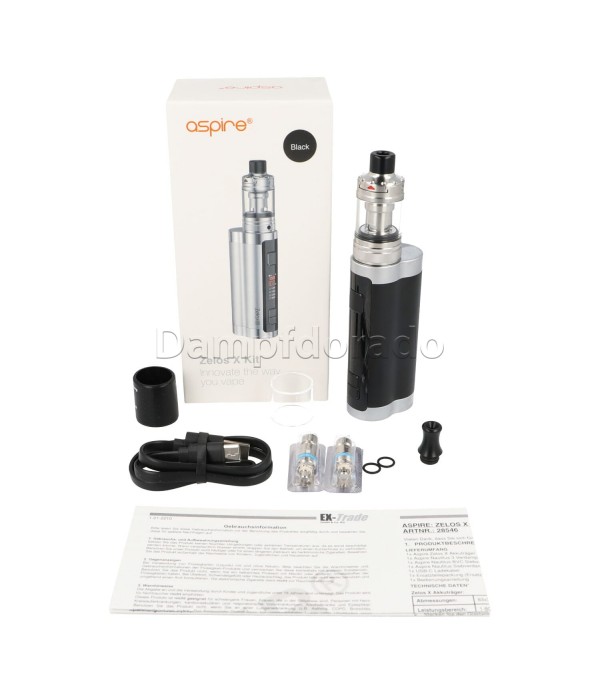 Aspire Zelos X Kit mit Nautilus 3 Verdampfer