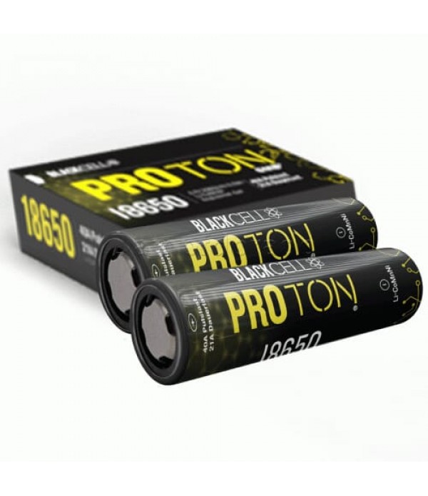 2 x Blackcell Proton - 18650 - 3000mAh